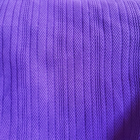 Vintage Purple, Poly‎ Knit Dress - Picture 5 of 5